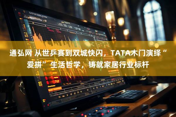 通弘网 从世乒赛到双城快闪，TATA木门演绎“爱拼” 生活哲学，铸就家居行业标杆
